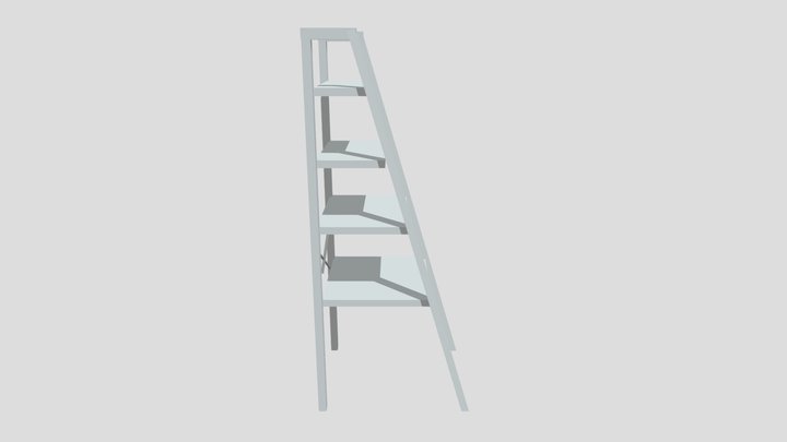 Vasagle Ladder Estante Modelo 3D - Descargar Muebles on