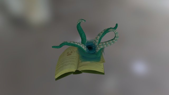 Summoning Book 3D Model
