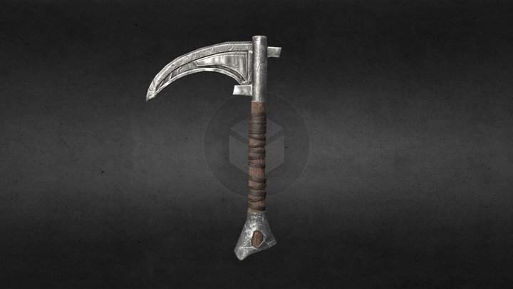 LOW POLY AXE GAME ASSETS 3D Model