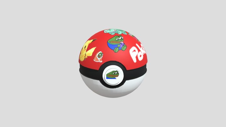 epic pokeball 3D Model