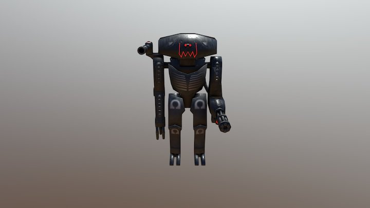 cyborg 3D Model