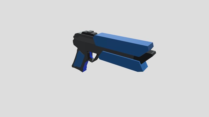 Gun V2 3D Model