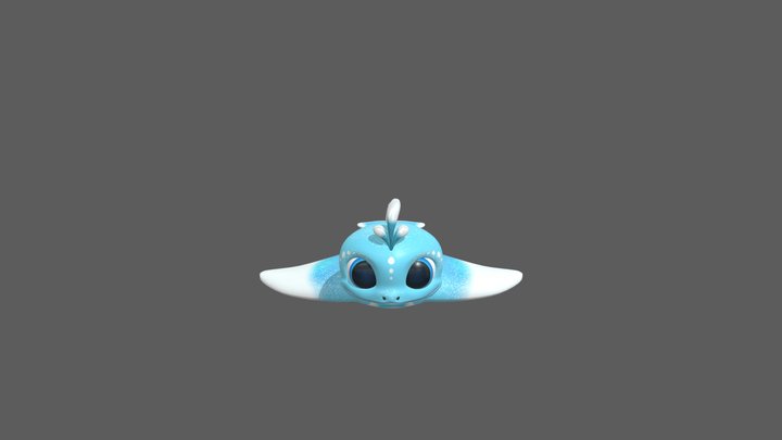Pokemon Starter 3D Model