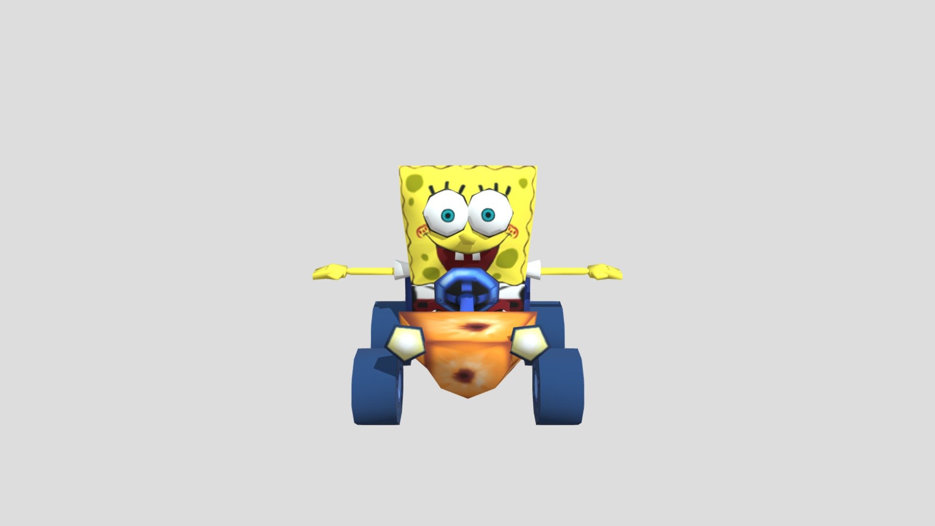 Nicktoons Racing Spongebob Squarepants Download Free 3d Model By Niccheezey Dcdf5af