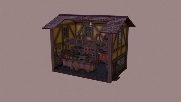 MacLoren's Pub 3D Model