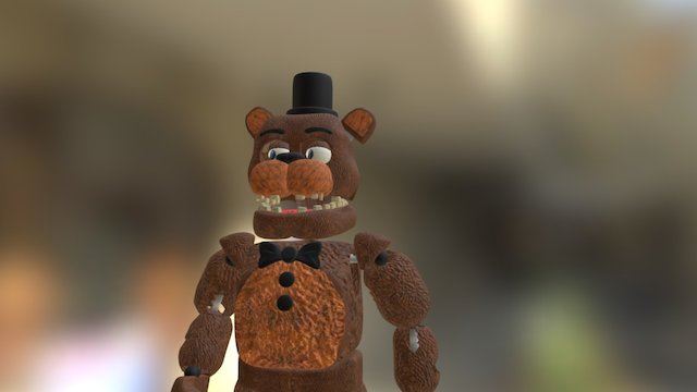 Withered Freddy 3D Model