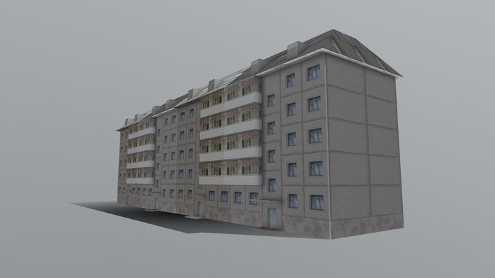 USSR House – Kostenloses 3D-Modell STL