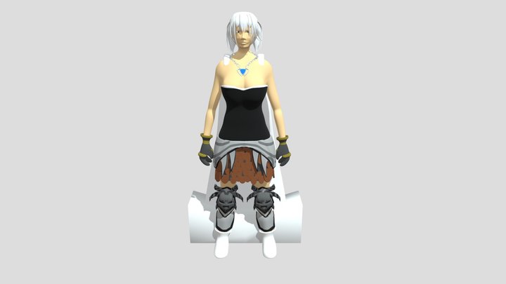 Runescape3 Character Model 3D Model