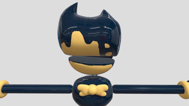 Reanimated Bendy Batdr 3D Model