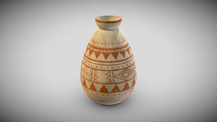 Ancient Vase 3D Model