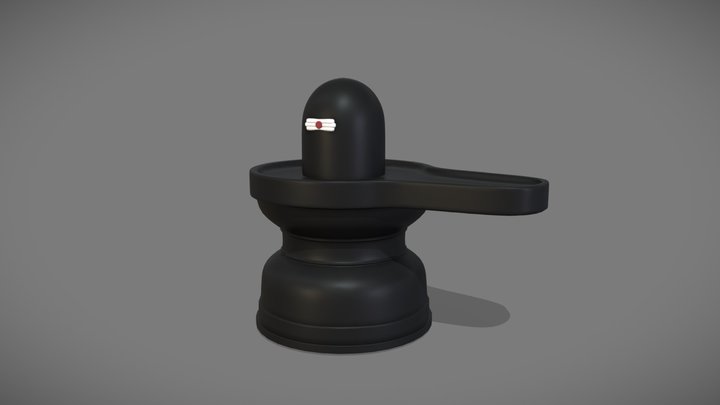 Shiva Lingam 3D Model