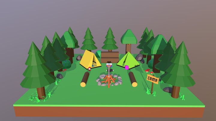 Camping Ver 1.0 3D Model