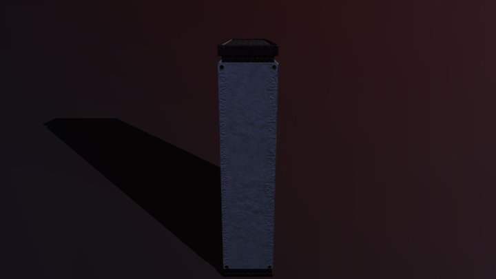Game Ready Wall 3D Model