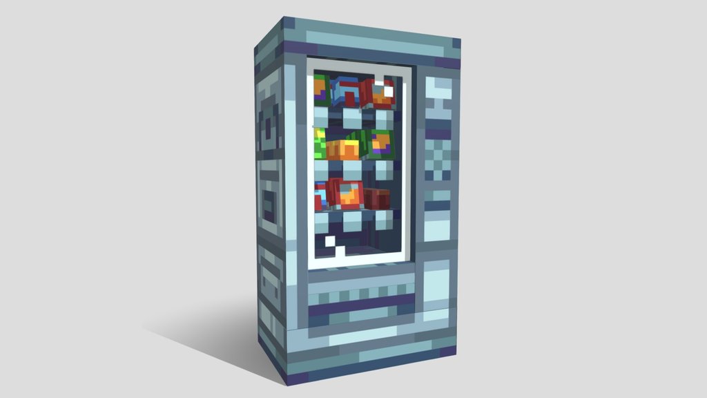 White Vending Machine