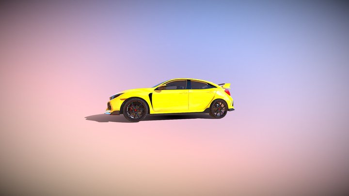 2020_honda_civic_type_r_fk8 3D Model