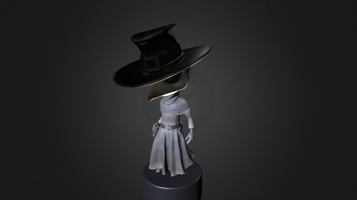 Plague Doc 3D Model