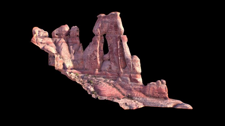 Druid Arch - Canyonlands National Park, UT 3D Model