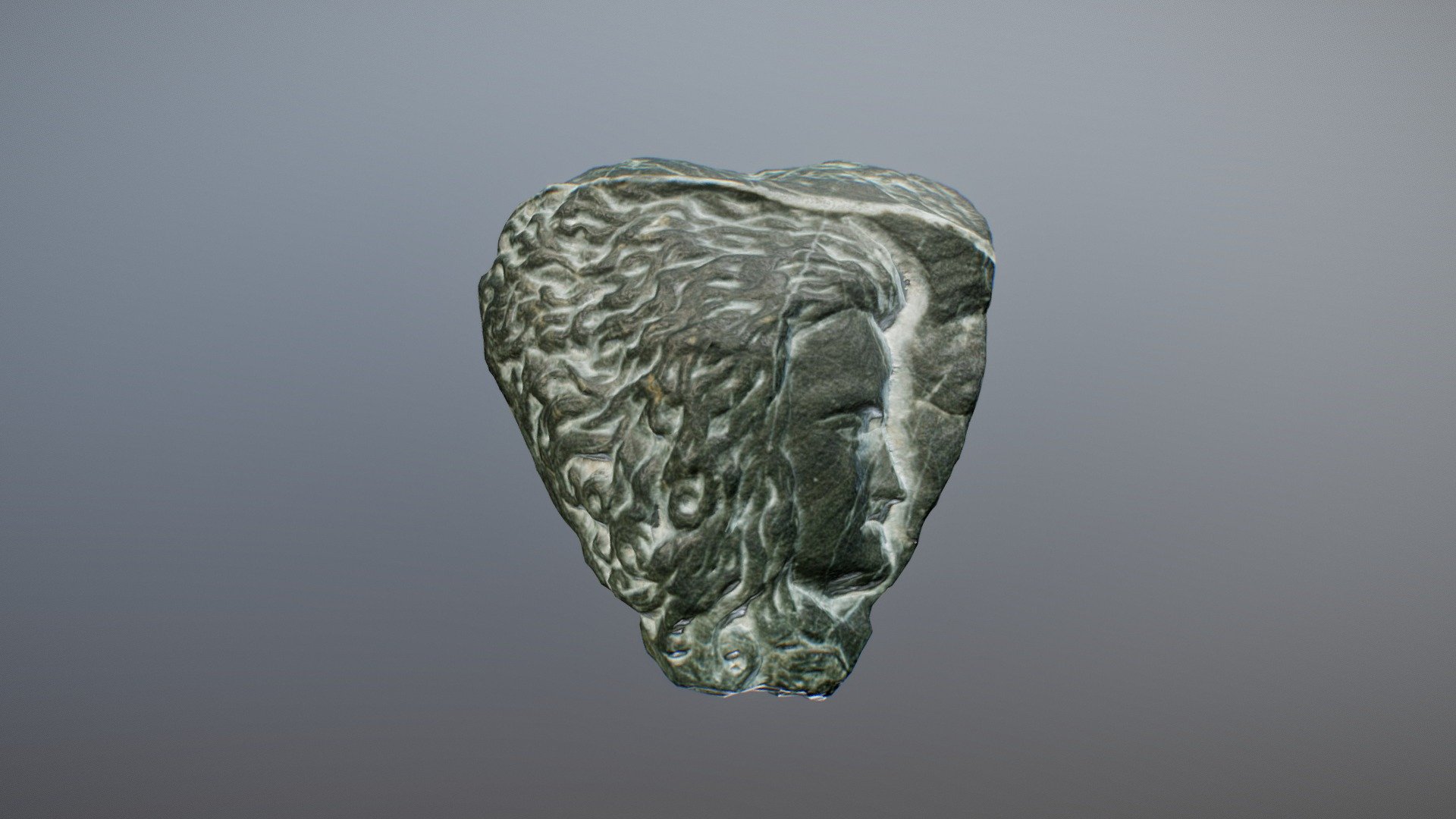 Rock head sculpture Buy Royalty Free 3D model by Daniel Macura