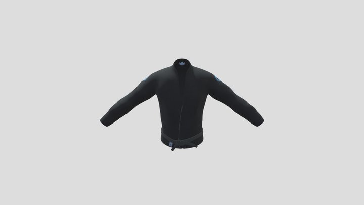 Karate Gi 3D Model