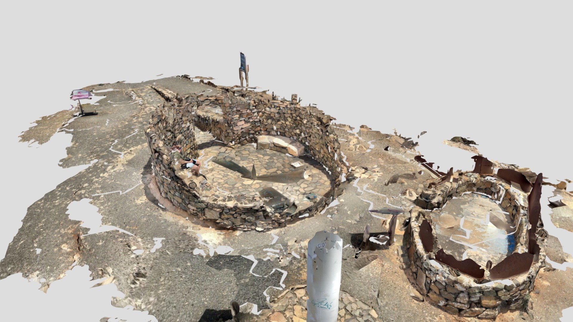 Astronomical viewpoint Fuerteventura — Sketchfab embed 3D viewer