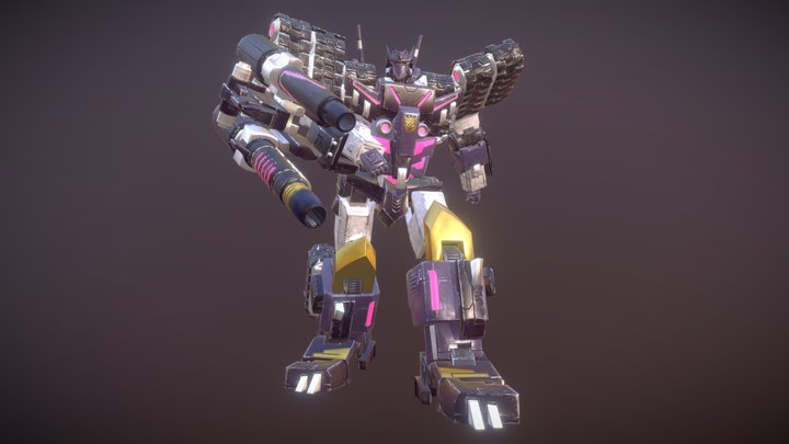 Tarn (Decepticon Justice Division Leader) 3D Model