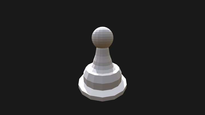 Chess Pawn 3D Model
