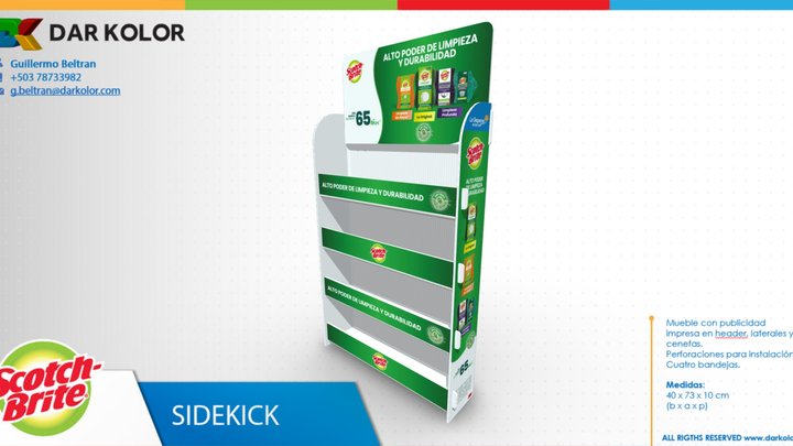 SIDEKICK 3D Model