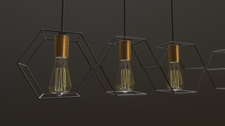 Chandeliers (collection) 3D Model
