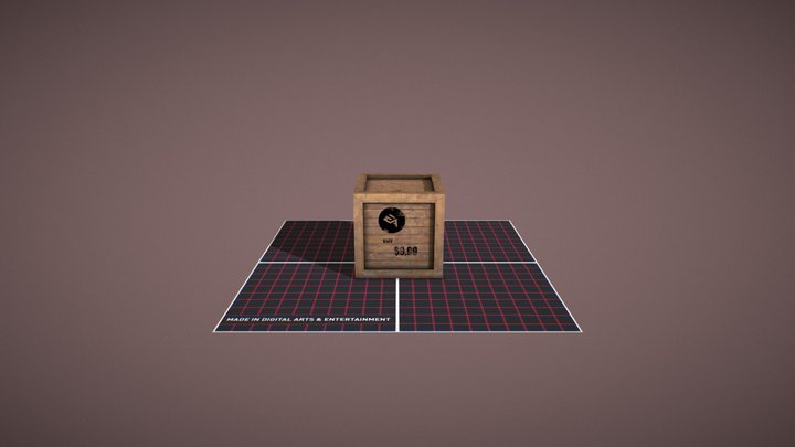 Loot Crate 3D Model