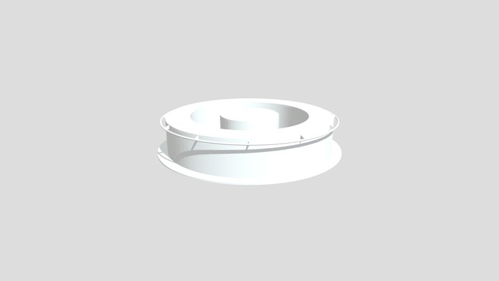 Circular Bar 3D Model