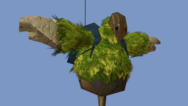 Balloon scarecrow 3D Model