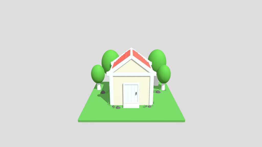 House Low Poly