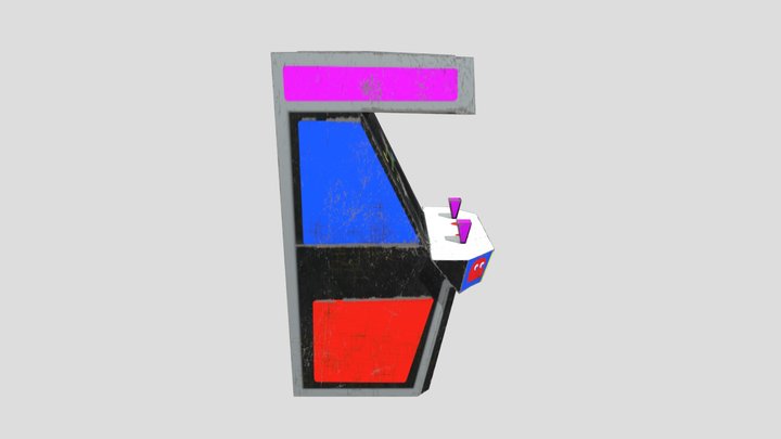 Pac Man Dispenser 3D Model