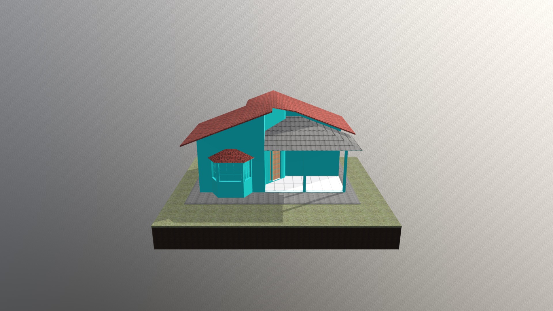 Projeto Estudo varanda recuada - 3D model by acensi1 [dcece7c] - Sketchfab