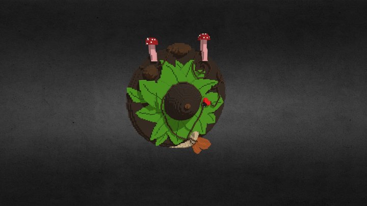 Shield Of Earth 3D Model