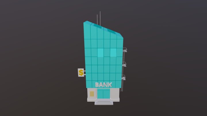 Bannk 3D Model