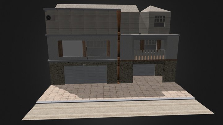 Entorno Modular Con Textura 3D Model