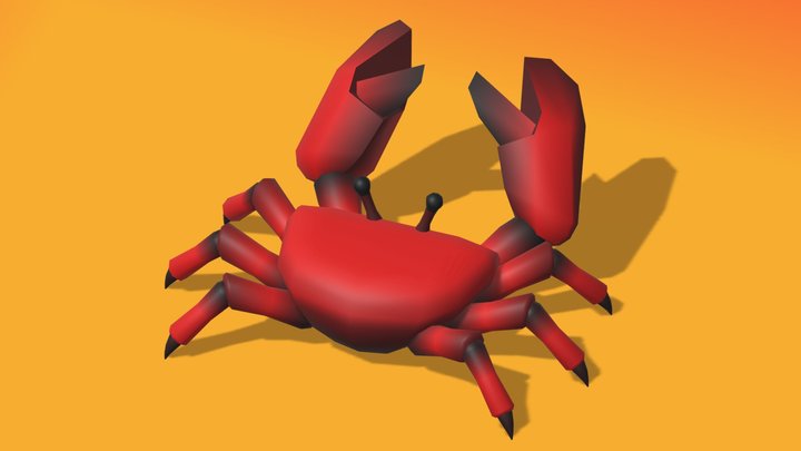 Crab Claw Attack 3D Model