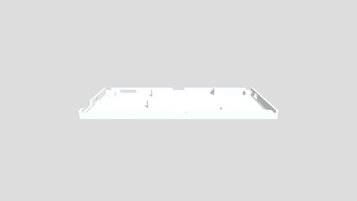 Pc Duino_ Case_ Bottom 3D Model