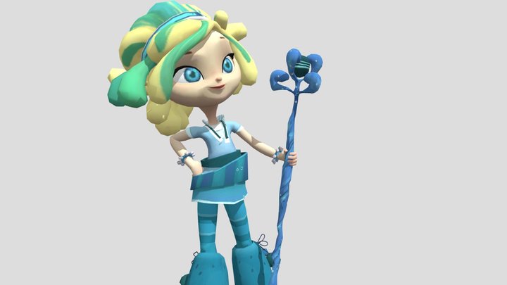 Снежка боевая Сказочный Патруль 3D Model