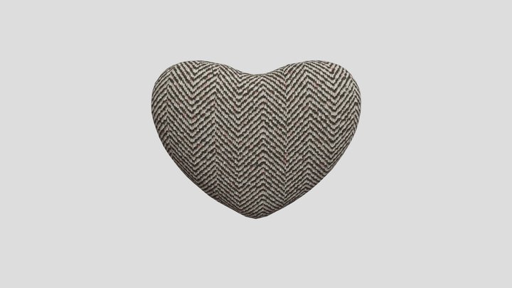 Heart Fabric 3D Model
