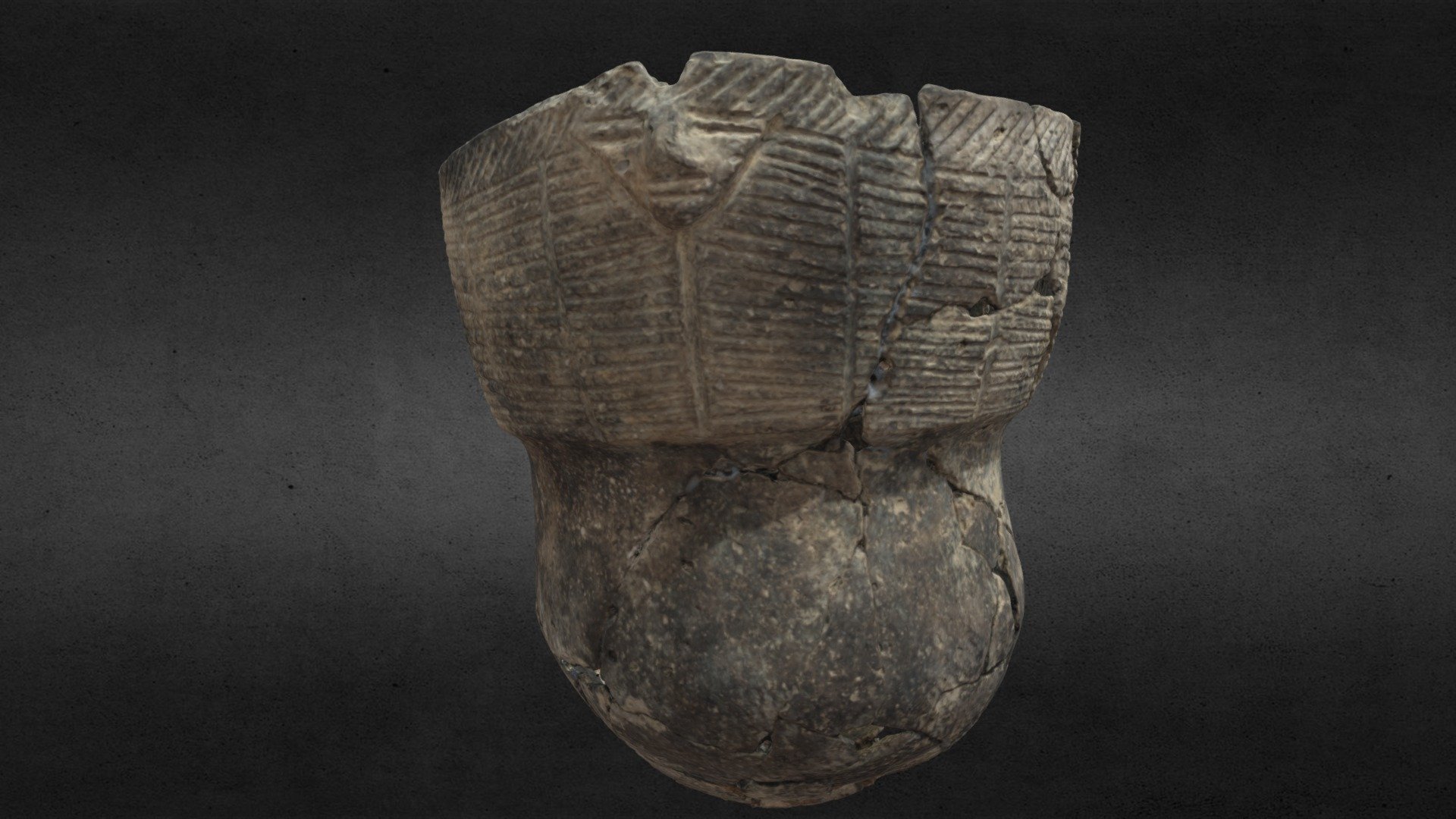 Susquehannock Face Pot