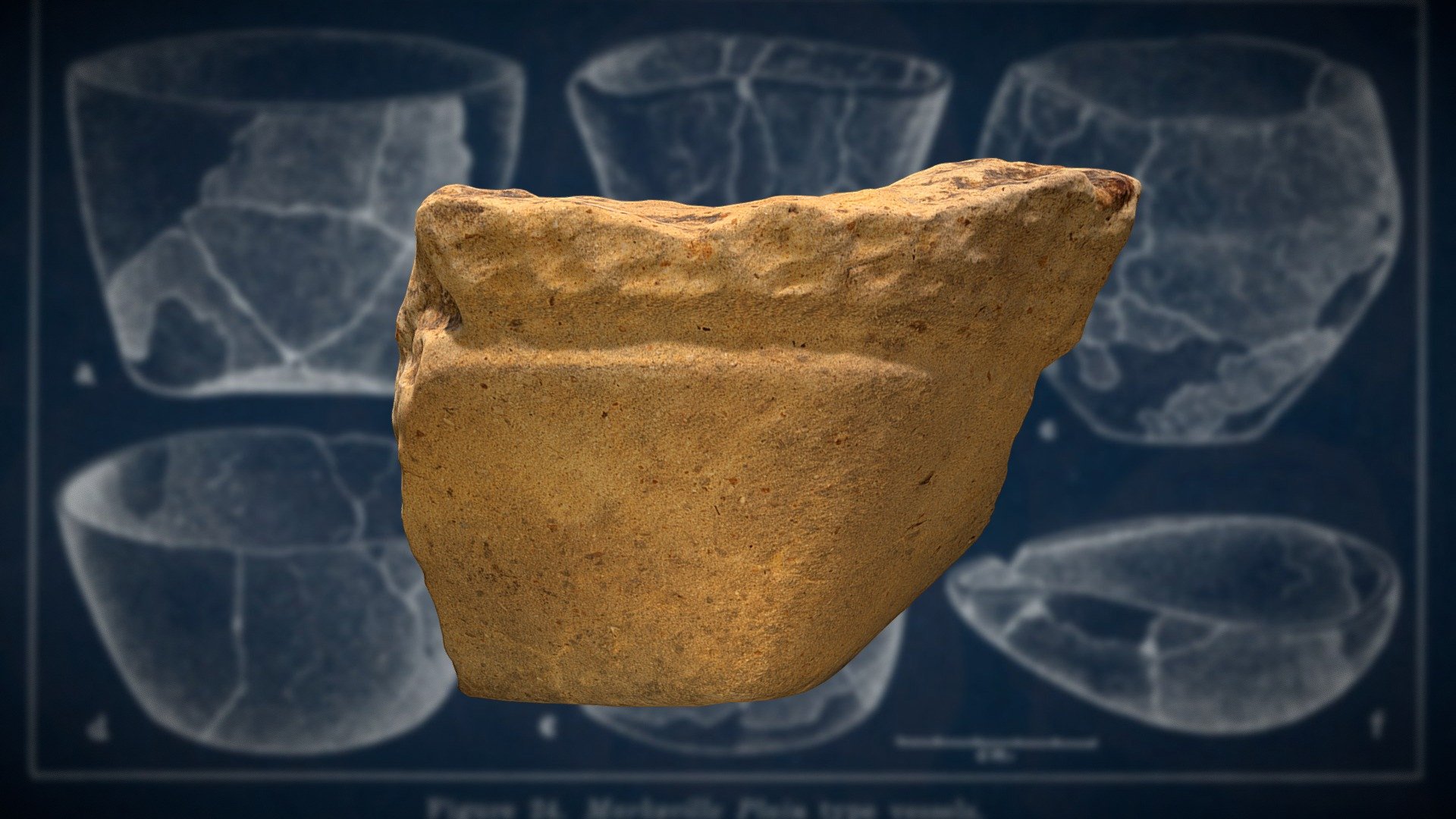 Marksville Pottery Fragment