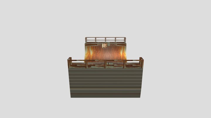 Halfpipe Texture 3D Model