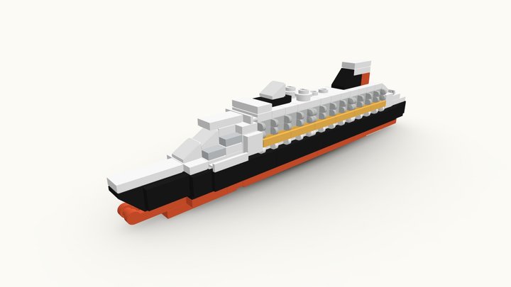 Lego mini cruise online ship