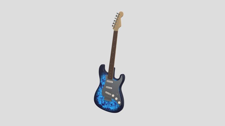 Guitar 3D Model