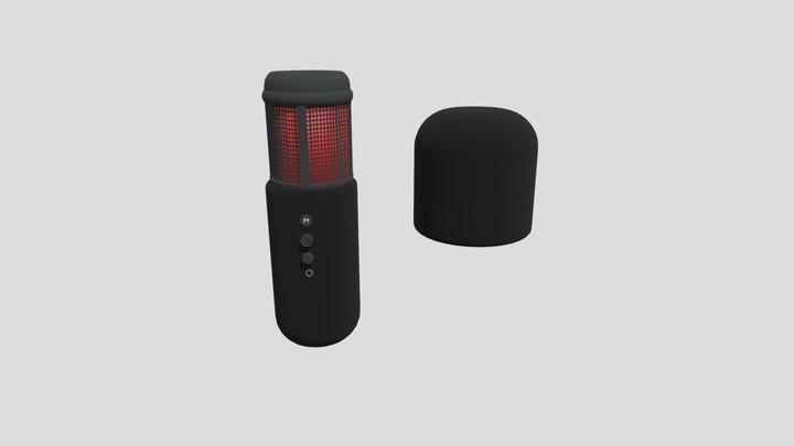 Microphone 3D Model