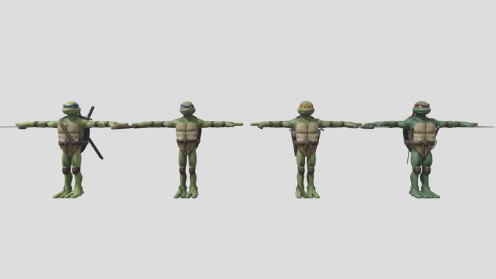 TMNT 3D Model