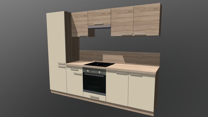 Kitchen Cabinet 10 3D Model