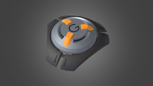 OVERWATCH - TRACER - PULSE BOMB 3D Model